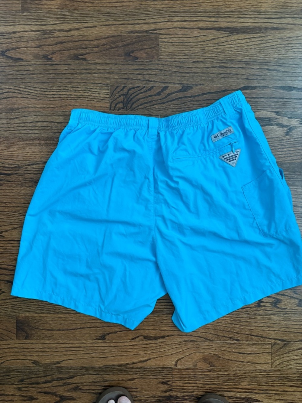 Columbia blue Swim Shorts with White Mesh Lining - Picture 4 of 6